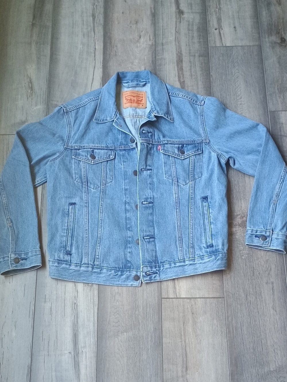 Levi's Light Blue Denim Trucker Jacket - Classic Fit